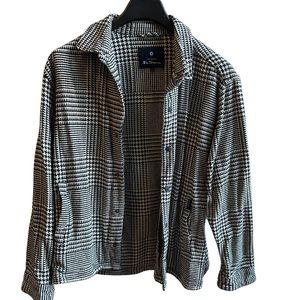 Men’s XL Ben Sherman houndstooth shirt / light jacket